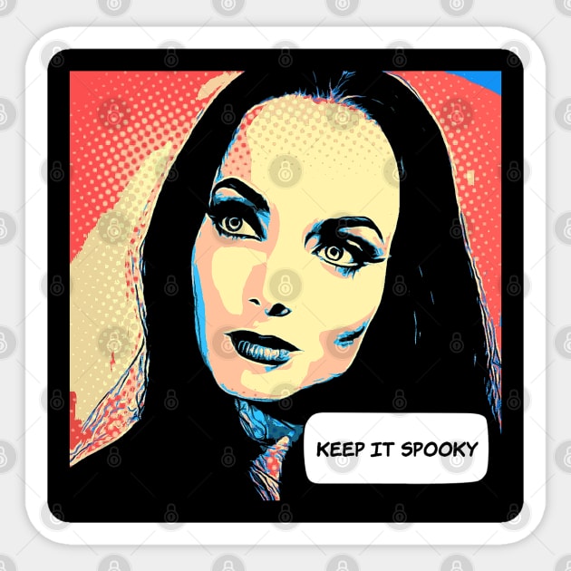 Keep it Spooky Sticker by KazArtDesigns